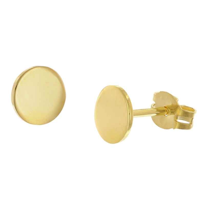 trendor 28458 Damen-Ohrringe 333 / 8K Gold Ohrstecker Ø 6 mm 4262511284584