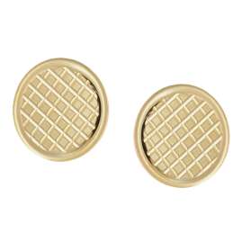 trendor 28462 Damen-Ohrstecker 333 / 8K Gold Ohrringe Ø 8 mm