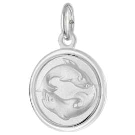 trendor 28606-03 Kinder-Halskette Sternzeichen Fische 925 Silber