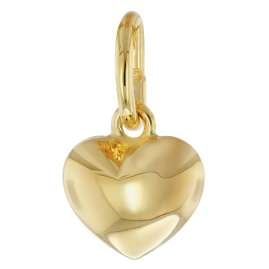trendor 28964 Children's Heart Pendant 333 Gold with Gold-Plated Silver Chain