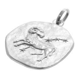 trendor 21218-04 Sternzeichen Widder 925 Silber Anhänger Ø 16 mm