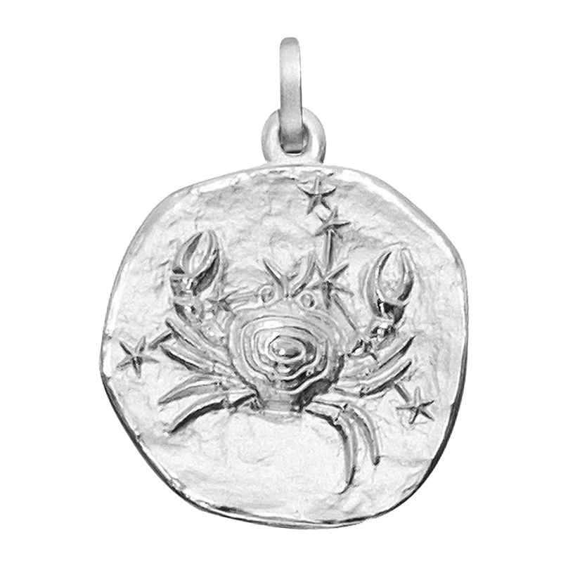 trendor 21218-07 Sternzeichen Krebs 925 Silber Anhänger Ø 16 mm 4262551212233