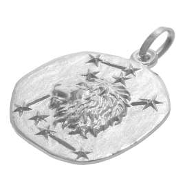 trendor 21218-08 Sternzeichen Löwe 925 Silber Anhänger Ø 16 mm