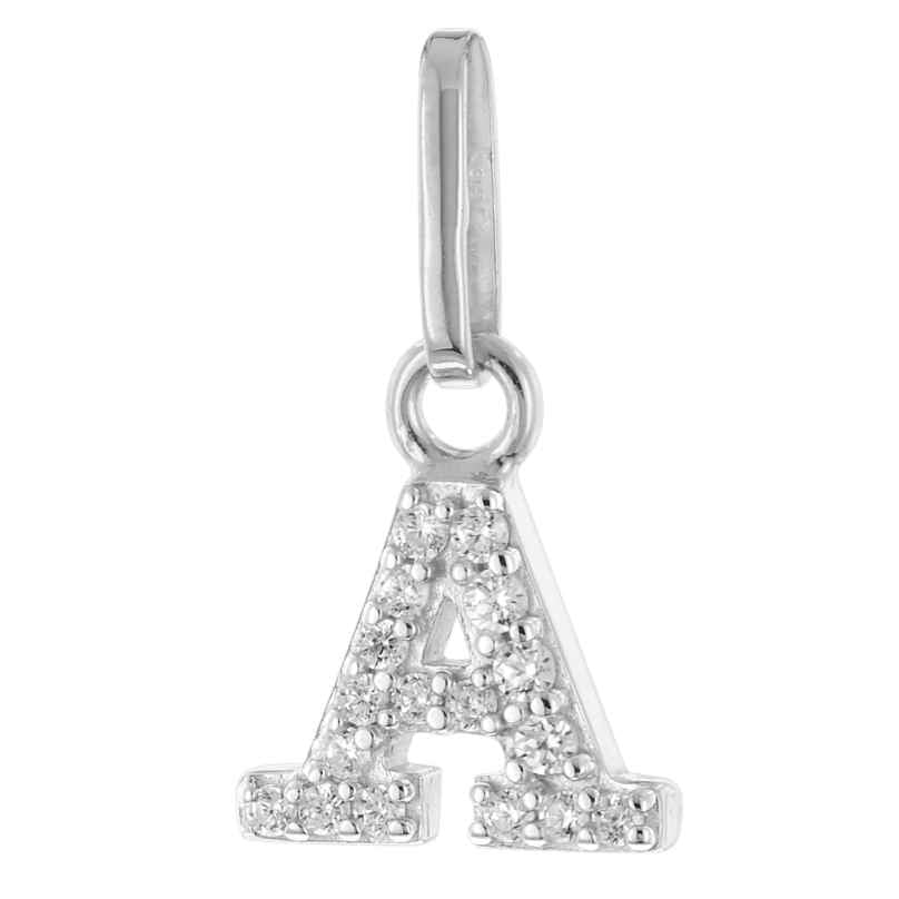 trendor 21270-A Buchstaben-Anhänger A 925 Silber Rhodiniert 4262551212707