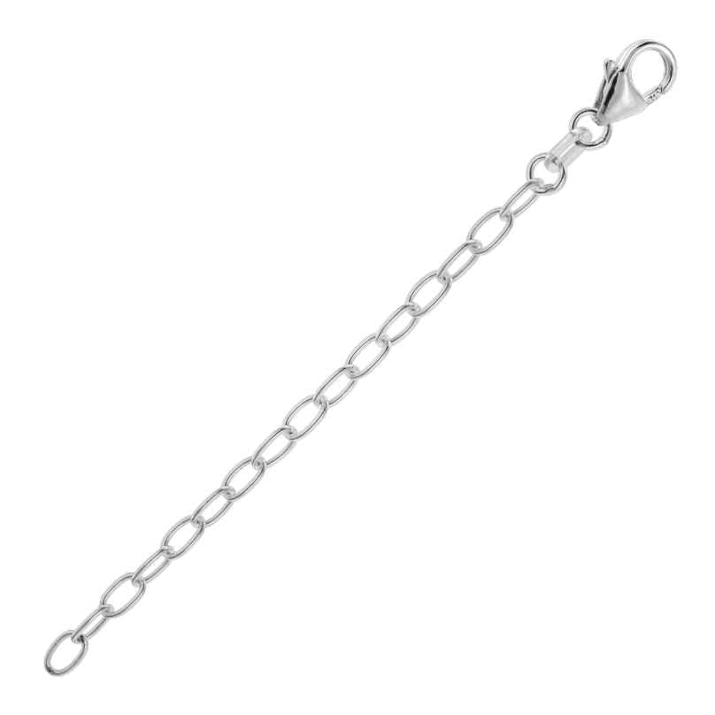 trendor 21666 Verlängerungskette 925 Silber Rhodiniert Weitanker 7 cm 4262551216668