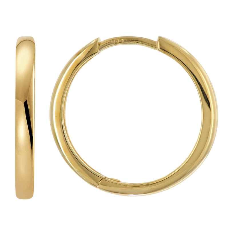 trendor 21700 Klapp-Creolen Gold 333/8K Ohrringe 18 x 2 mm 4262551217009