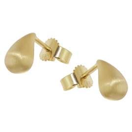 trendor 21709 Women's Stud Earrings Gold Plated 925 Sterling Silver