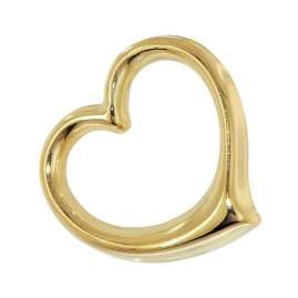 trendor 21837 Damen-Halskette Swinging Heart 925 Silber Vergoldet