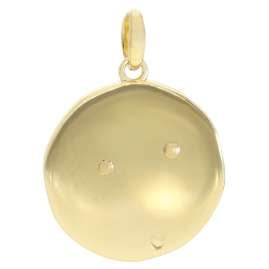 trendor 21850-12 Anhänger Sternzeichen Schütze 925 Silber vergoldet Ø 16 mm