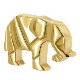trendor 31179 Mädchen Ohrringe Elefant Ohrstecker 925 Silber Vergoldet
