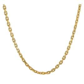 trendor 31230 Kette für Anhänger 925 Silber Vergoldet 2,2 mm breit 36-60 cm