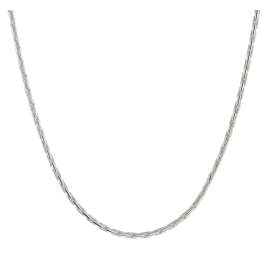 trendor 31258 Halskette Cardano 925 Silber Rhodiniert 1,1 mm Breit