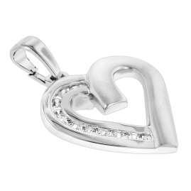 trendor 63874 Silver Pendant Heart