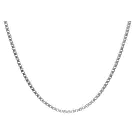 trendor 35843 Damen Silber-Halskette mit Kreuz 21 mm