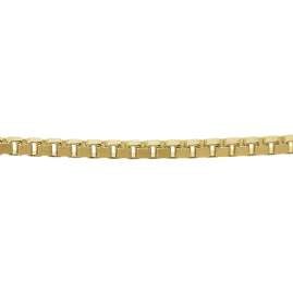 trendor 35790 Kreuz-Anhänger Gold 333 + goldplattierte Silber-Halskette