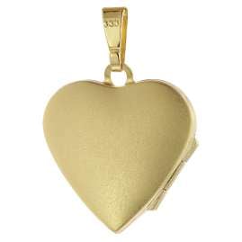 trendor 39572 Locket Pendant Heart Gold 333 / 8 Carat