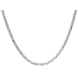trendor 85741 Anchor Chain Necklace for Men 925 Silver 3,0 mm