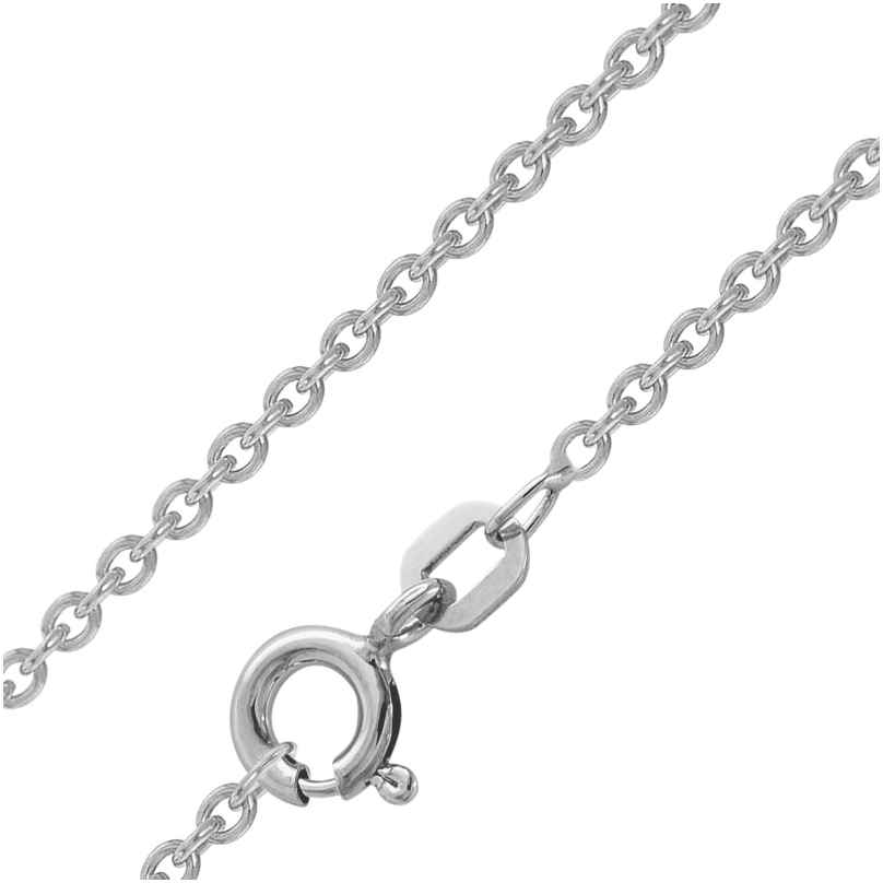 trendor 86236 Necklace For Pendant 925 Silver Anchor Round 2.0 mm thick