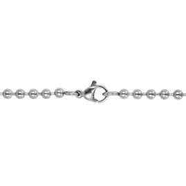 trendor 72269 Stainless Steel Ball Necklace