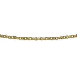 trendor 72405 Fine Anchor Chain 333 Gold Necklace 0.8 mm