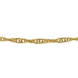 trendor 72450 Women's Necklace Gold 333 Singapore Chain 1,0 mm
