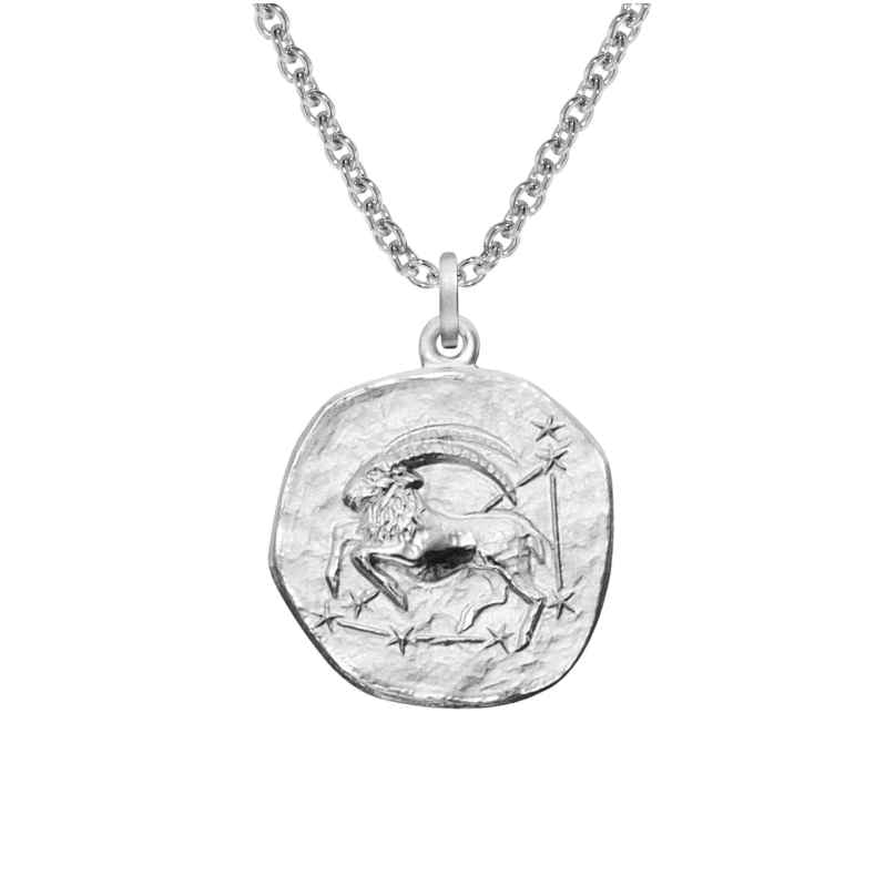 trendor 08441-01 Sternzeichen Steinbock mit Halskette Silber 925