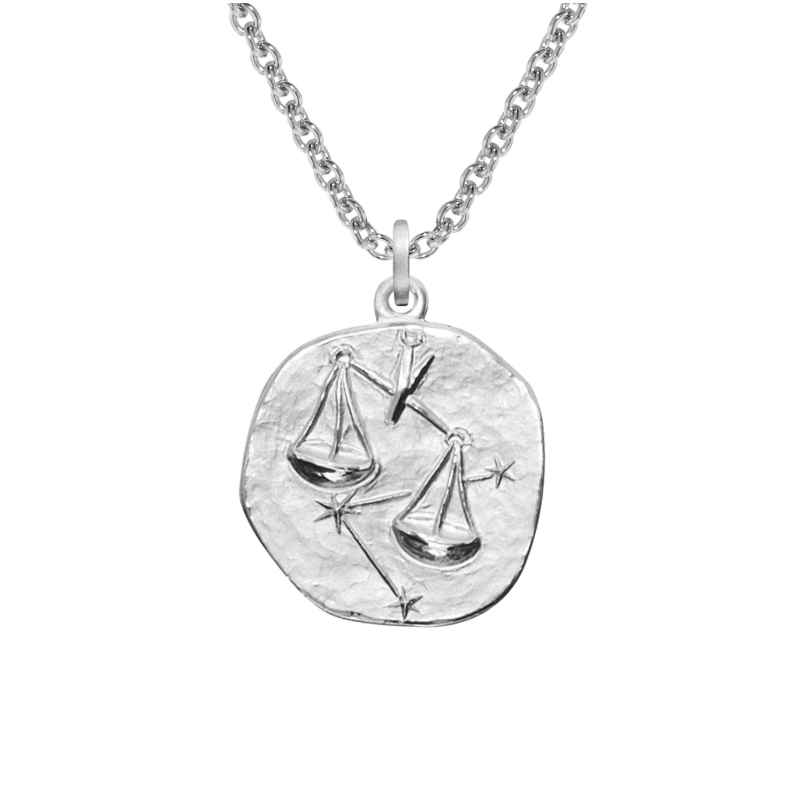 trendor 08441-10 Sternzeichen Waage mit Halskette Silber 925