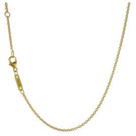 trendor 08553 Heart Pendant Girls Necklace Gold 333/8K