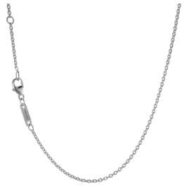 trendor 08809 Mädchen-Halskette mit Kleeblatt-Anhänger 925 Silber