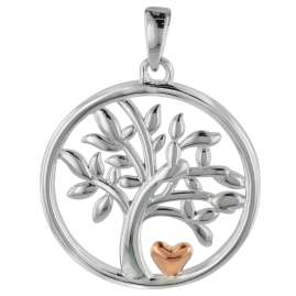 trendor 08819 Women's Necklace Tree of Life 925 Silver