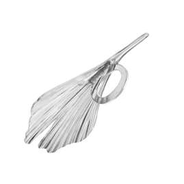 trendor 08931 Ginkgo Blatt mit Venezianer Halskette 925 Silber