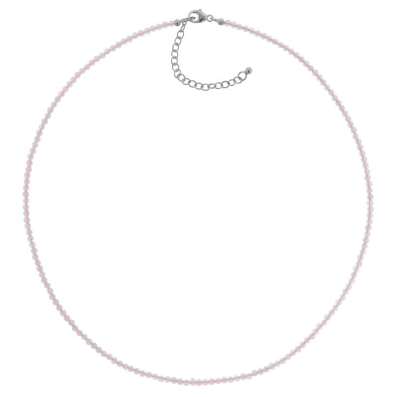 trendor 75482 Women's Necklace Rose Quartz Ø 2.5 mm 4260641754823