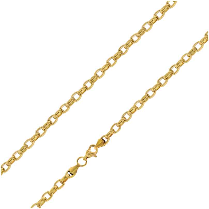 trendor 75887 Halskette für Frauen Gold auf Edelstahl Erbskette 40 cm 4260641758876