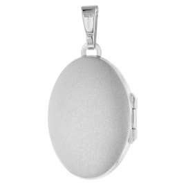 trendor 75972 Damen-Kette mit Medaillon 925 Silber Onyx und Zirkonia