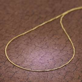 trendor 39692 Necklace for Pendants Gold 333 / 8K Box Chain 0.7 mm