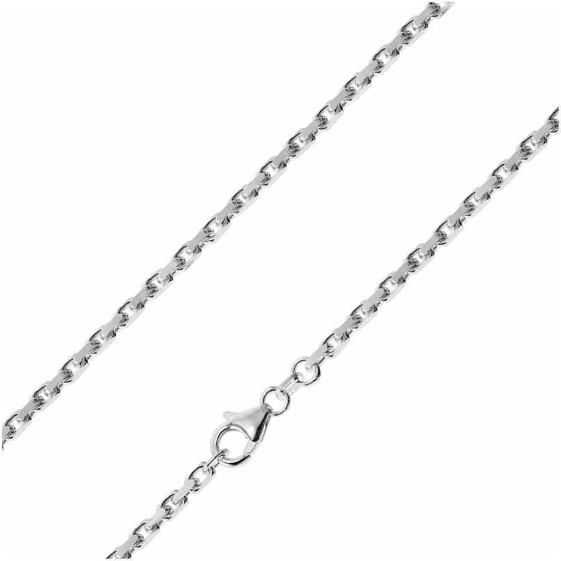trendor 51125 Men's Necklace 925 Silver Anchor Chain 2.5 mm