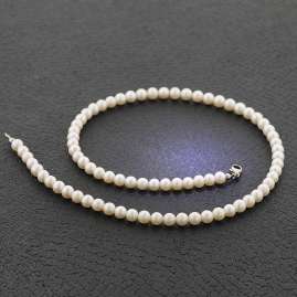 trendor 51648 Perlenkette Süßwasser-Zuchtperlen 6-7 mm