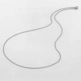 trendor 51910 Necklace Platinum 950 Anchor Chain Necklace 45 cm