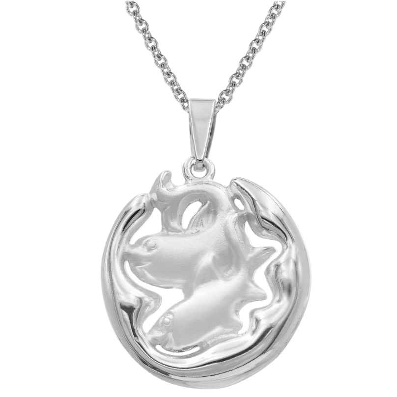 trendor 41002-3 Pisces Zodiac Sign with Necklace 925 silver