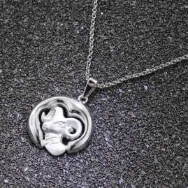 trendor 41002-4 Aries Zodiac Sign with Necklace 925 Silver