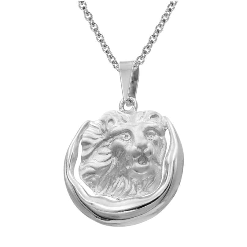 trendor 41002-8 Löwe Sternzeichen mit Halskette 925 Silber