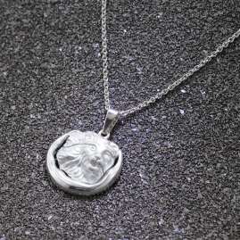 trendor 41002-8 Leo Zodiac Sign with Necklace 925 Silver