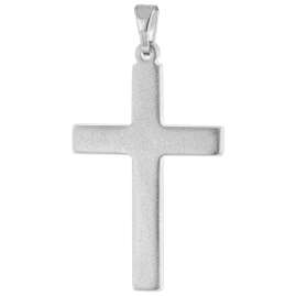 trendor 41126 Cross Pendant Necklace for Men 925 Sterling Silver