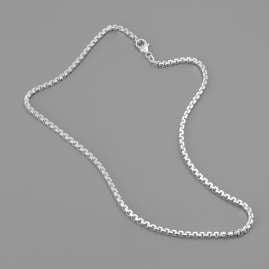 trendor 41151 Halskette Silber 925 Veneziakette 3,7 mm breit