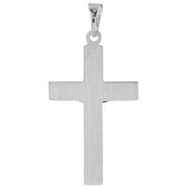 trendor 41402 Halskette mit Kruzifix Kreuz-Anhänger 925 Silber