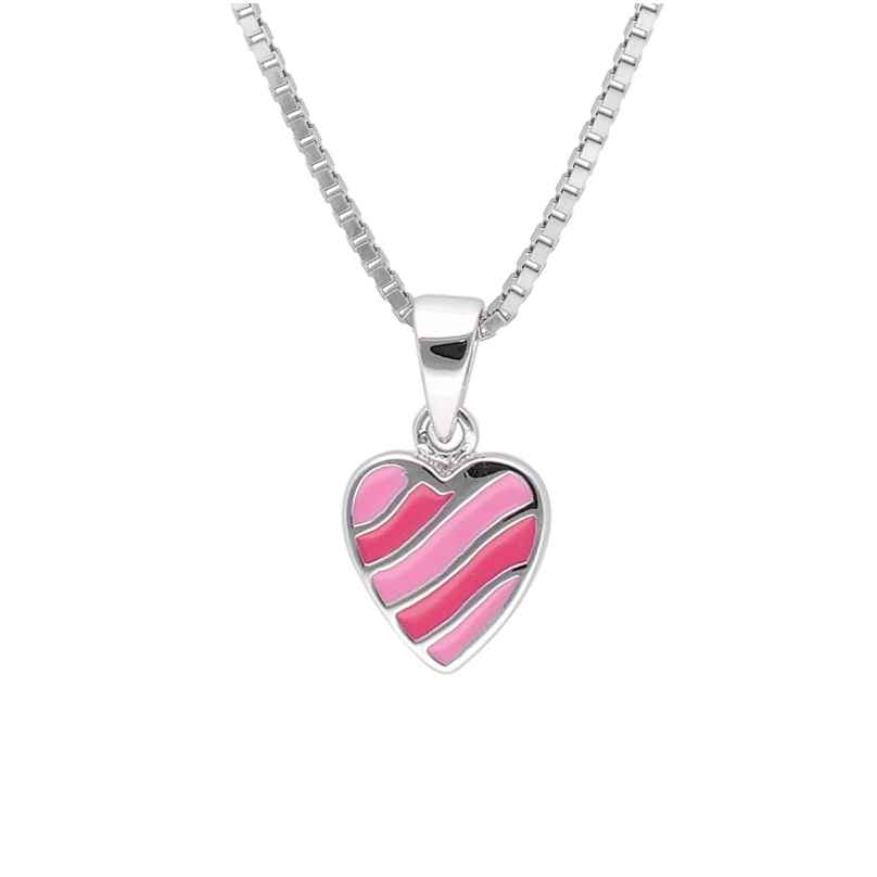 trendor 41676 Children's Heart Pendant Necklace 925 Silver