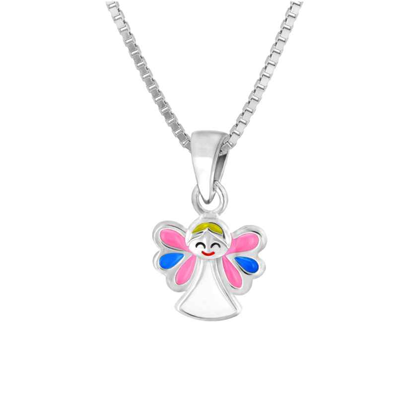 trendor 41695 Children's Necklace with Guardian Angel 925 Silver