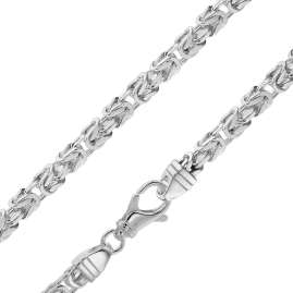trendor 86106 Königskette Armband Sterlingsilber 925 Breite 4,7 mm