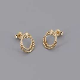trendor 41191 Women's Earrings Gold 333 / 8 K Ear Studs