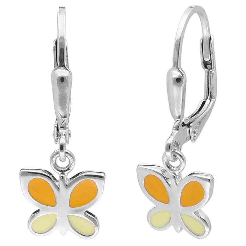 trendor 41588 Children's Dangle Earrings for Girls 925 Silver Butterfly 4260769415880
